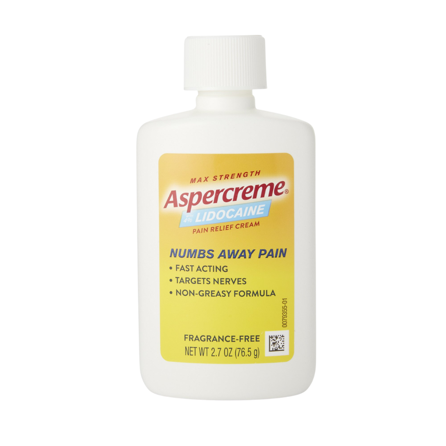 Aspercreme® Topical Pain Relief 4% Strength Lidocaine Cream