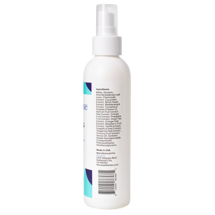 Because No-Rinse Cleanser Spray