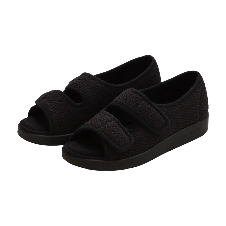Silverts Women's Easy Closure Sandal for Indoors & Outdoors